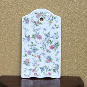 Andrea by Sadek Corona Pattern Fine Porcelain China Cheese Board / Tray